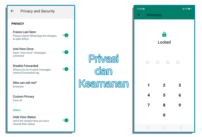 Privasi dan Keamanan
